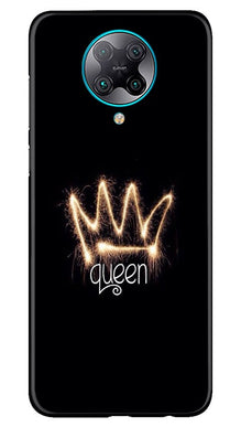 Queen Mobile Back Case for Poco F2 Pro (Design - 270)