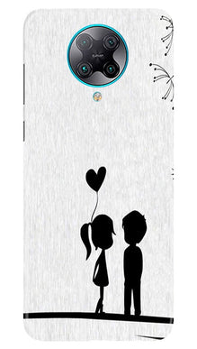 Cute Kid Couple Mobile Back Case for Poco F2 Pro (Design - 283)