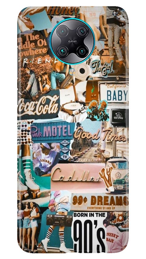 Vintage Design Case for Poco F2 Pro (Design No. 284)