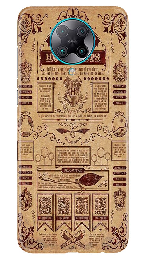 Hogwarts Mobile Back Case for Poco F2 Pro (Design - 304)