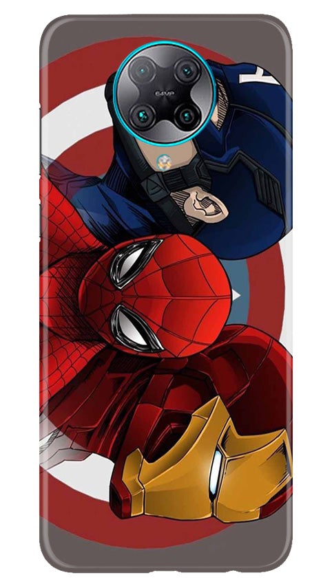 Superhero Mobile Back Case for Poco F2 Pro (Design - 311)