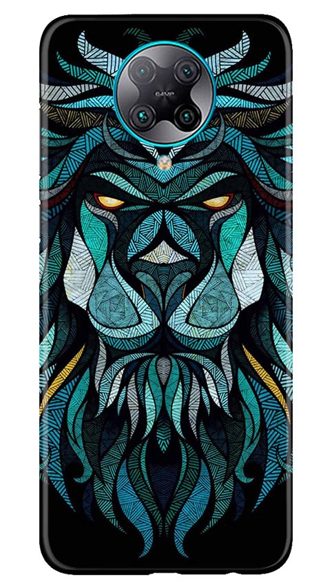 Lion Mobile Back Case for Poco F2 Pro (Design - 314)
