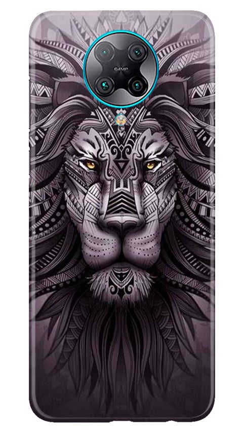 Lion Mobile Back Case for Poco F2 Pro (Design - 315)