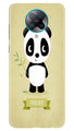Panda Bear Mobile Back Case for Poco F2 Pro (Design - 317)