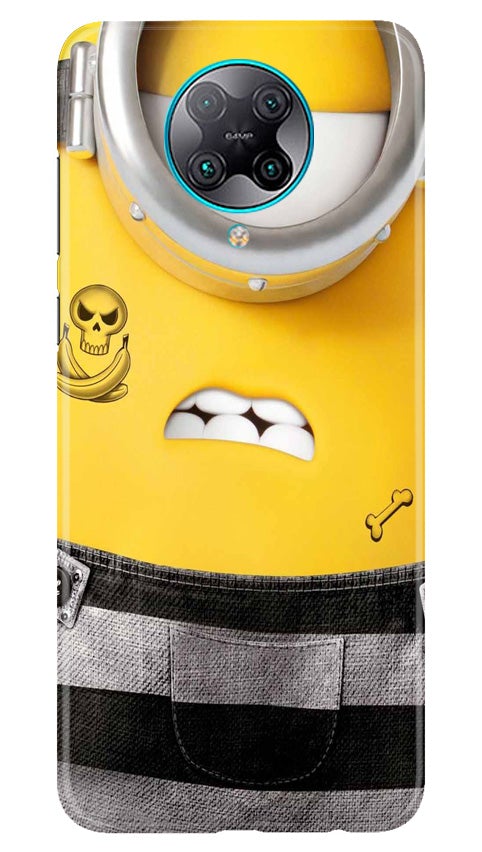 Minion Mobile Back Case for Poco F2 Pro (Design - 324)