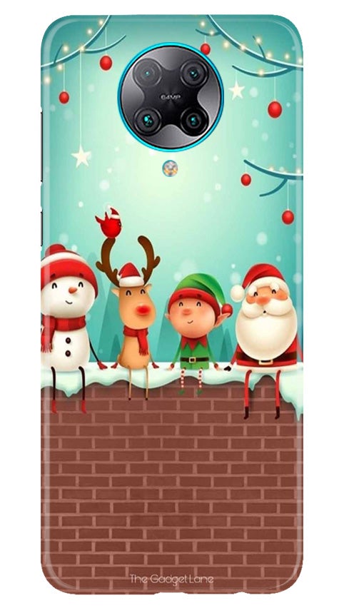 Santa Claus Mobile Back Case for Poco F2 Pro (Design - 334)