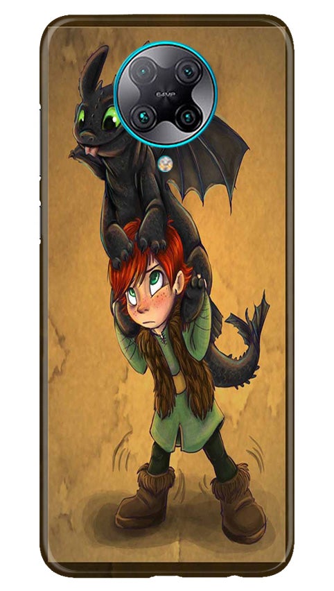 Dragon Mobile Back Case for Poco F2 Pro (Design - 336)