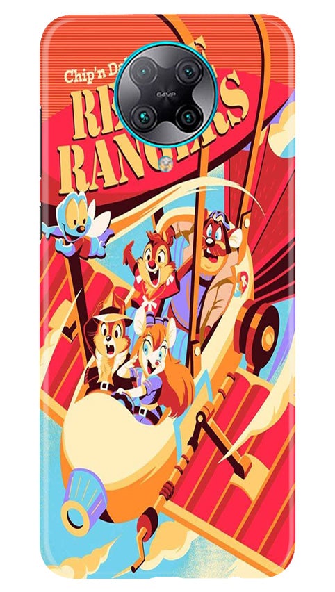 Rescue Rangers Mobile Back Case for Poco F2 Pro (Design - 341)