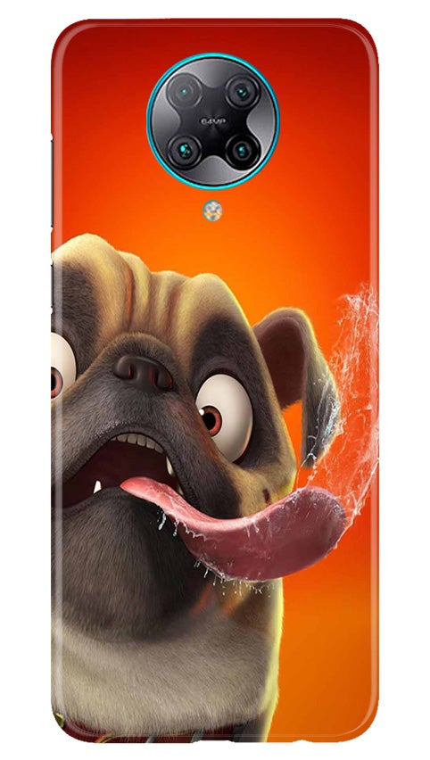 Dog Mobile Back Case for Poco F2 Pro (Design - 343)