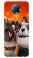 Dog Puppy Mobile Back Case for Poco F2 Pro (Design - 350)