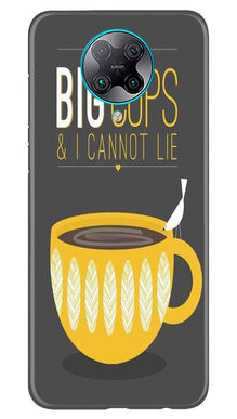 Big Cups Coffee Mobile Back Case for Poco F2 Pro (Design - 352)