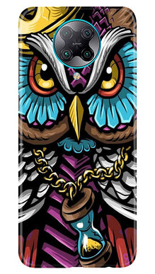 Owl Mobile Back Case for Poco F2 Pro (Design - 359)