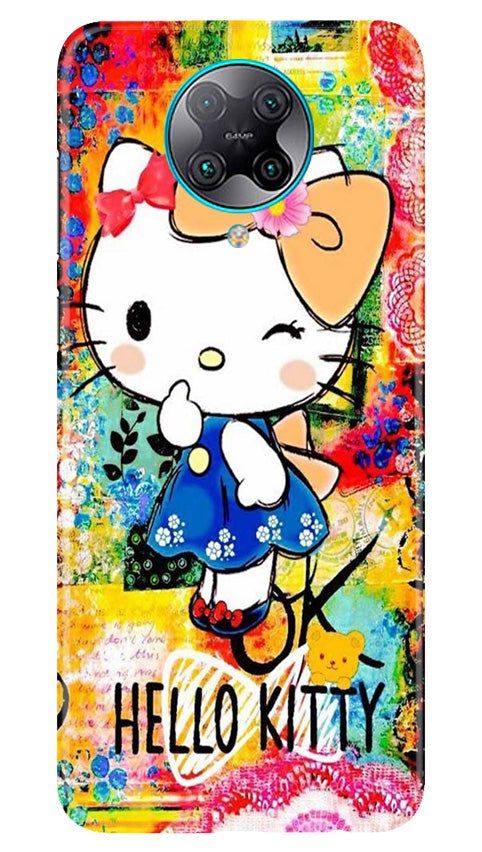 Hello Kitty Mobile Back Case for Poco F2 Pro (Design - 362)