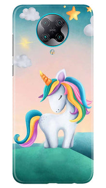 Unicorn Mobile Back Case for Poco F2 Pro (Design - 366)