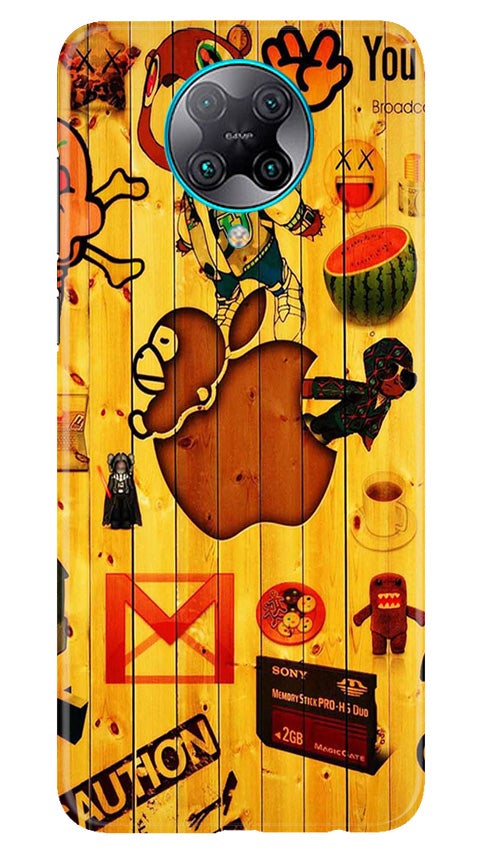 Wooden Texture Mobile Back Case for Poco F2 Pro (Design - 367)