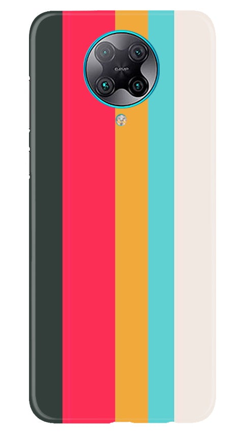 Color Pattern Mobile Back Case for Poco F2 Pro (Design - 369)
