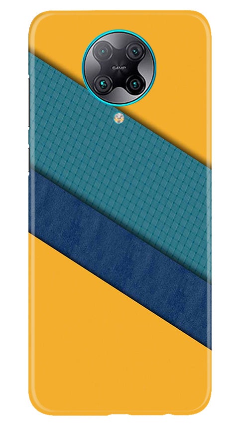 Diagonal Pattern Mobile Back Case for Poco F2 Pro (Design - 370)