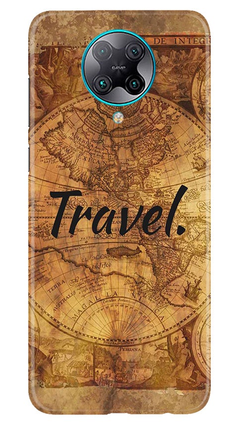 Travel Mobile Back Case for Poco F2 Pro (Design - 375)