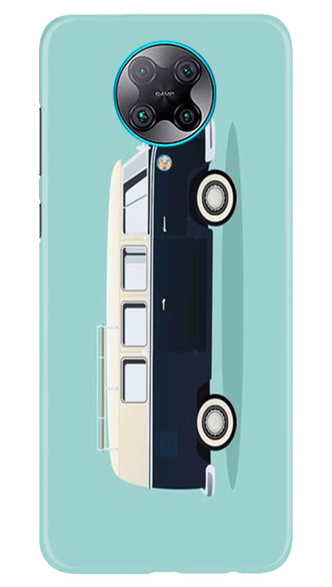 Travel Bus Mobile Back Case for Poco F2 Pro (Design - 379)
