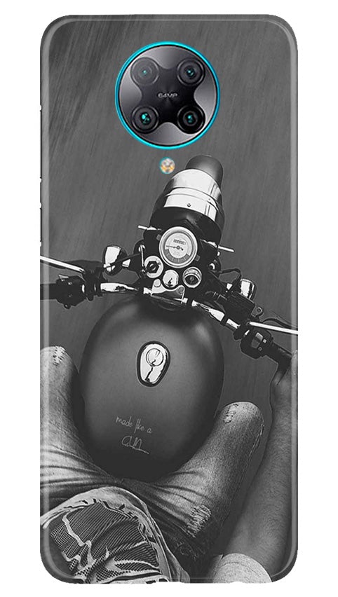 Royal Enfield Mobile Back Case for Poco F2 Pro (Design - 382)