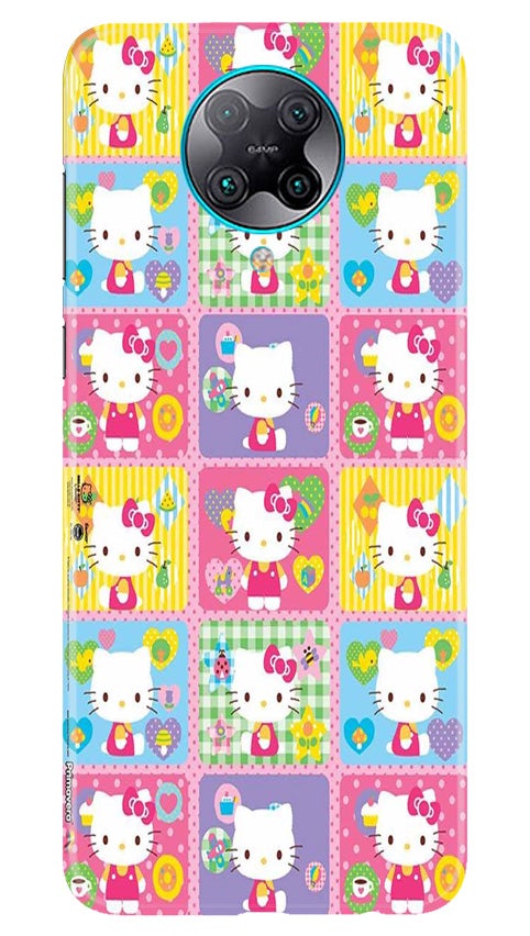 Kitty Mobile Back Case for Poco F2 Pro (Design - 400)