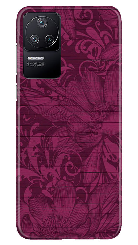 Purple Backround Case for Poco F4