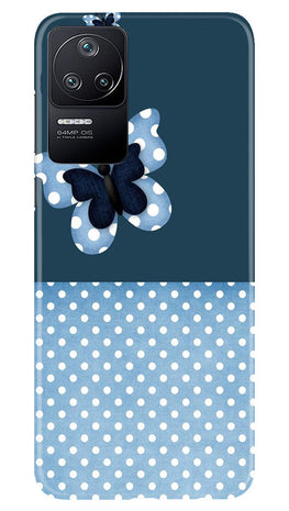 White dots Butterfly Case for Poco F4