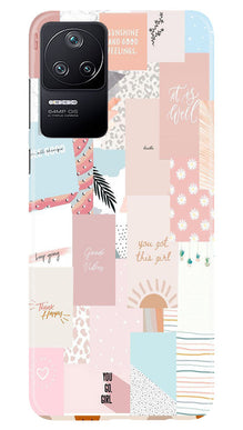 Shinny Blue Background Mobile Back Case for Poco F4 (Design - 32)