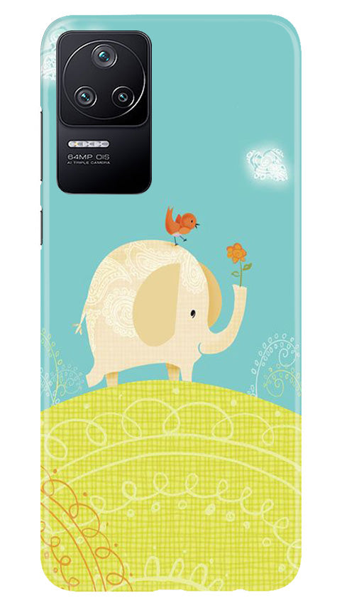 Elephant Painting Case for Poco F4