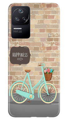 Happiness Mobile Back Case for Poco F4 (Design - 53)