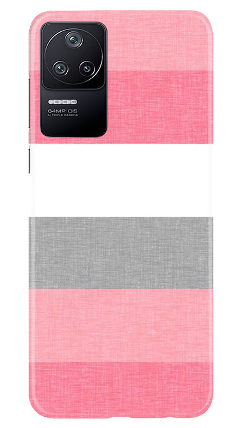 Pink white pattern Case for Poco F4