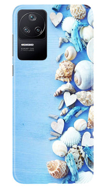 Sea Shells2 Mobile Back Case for Poco F4 (Design - 64)