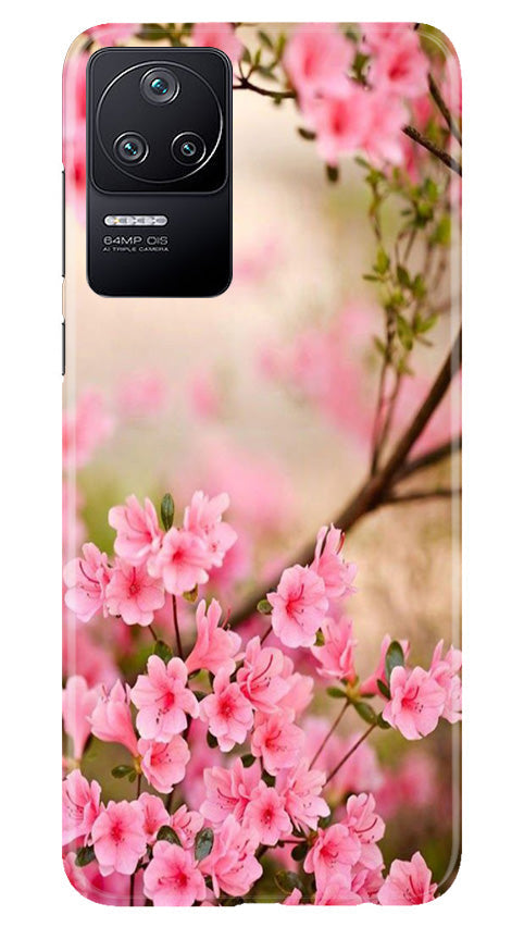 Pink flowers Case for Poco F4