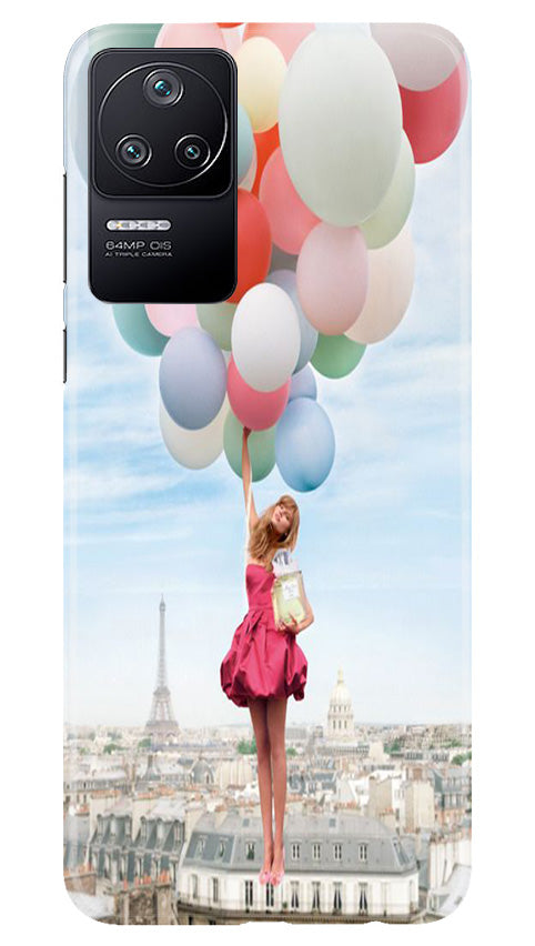 Girl with Baloon Case for Poco F4