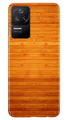 Wooden Look Case for Poco F4  (Design - 111)