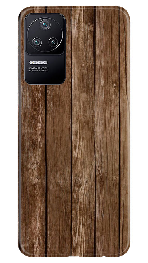 Wooden Look Case for Poco F4(Design - 112)