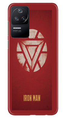 Iron Man Superhero Mobile Back Case for Poco F4  (Design - 115)