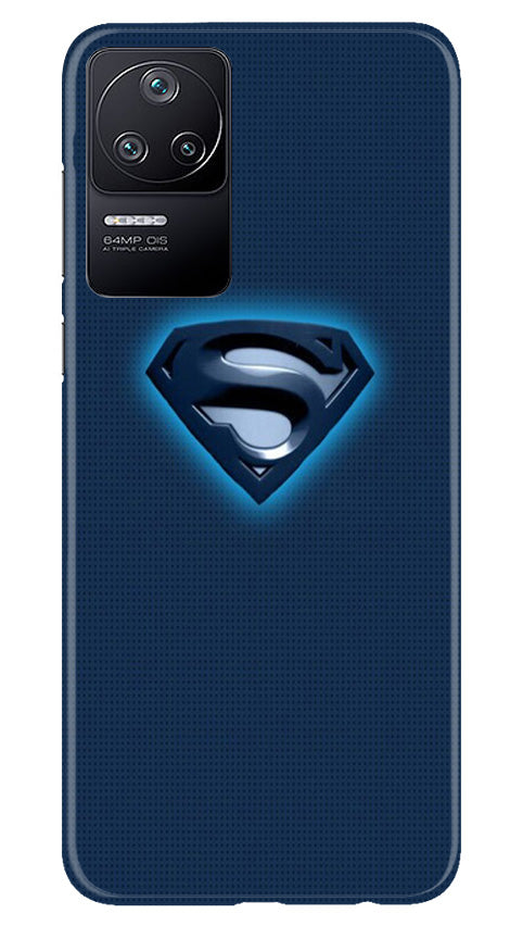 Superman Superhero Case for Poco F4  (Design - 117)