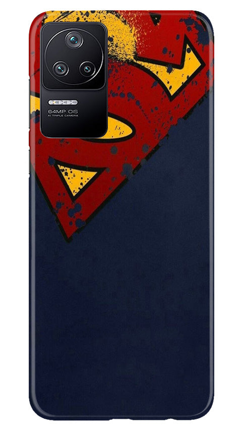 Superman Superhero Case for Poco F4  (Design - 125)