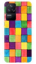 Puzzle Pattern Case for Poco F4 (Design No. 186)