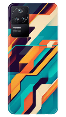 Modern Art Mobile Back Case for Poco F4 (Design - 201)