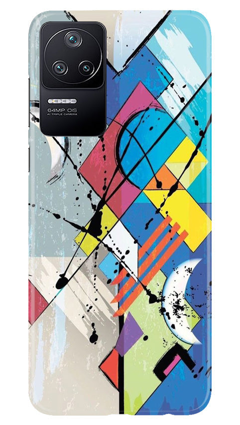Modern Art Case for Poco F4 (Design No. 203)