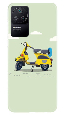 MotorCycle Mobile Back Case for Poco F4 (Design - 228)