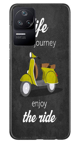 Vintage Scooter Case for Poco F4 (Design No. 229)