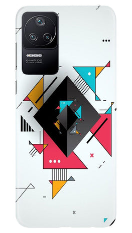 Diffrent Four Color Pattern Case for Poco F4 (Design No. 244)