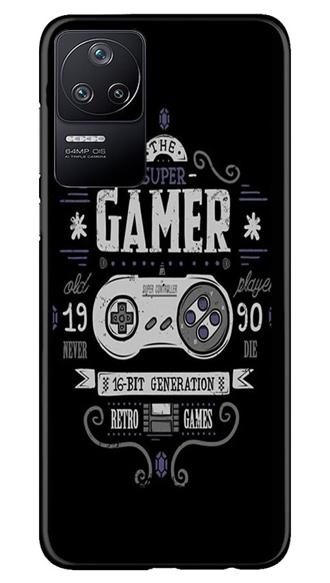 Gamer Mobile Back Case for Poco F4 (Design - 292)