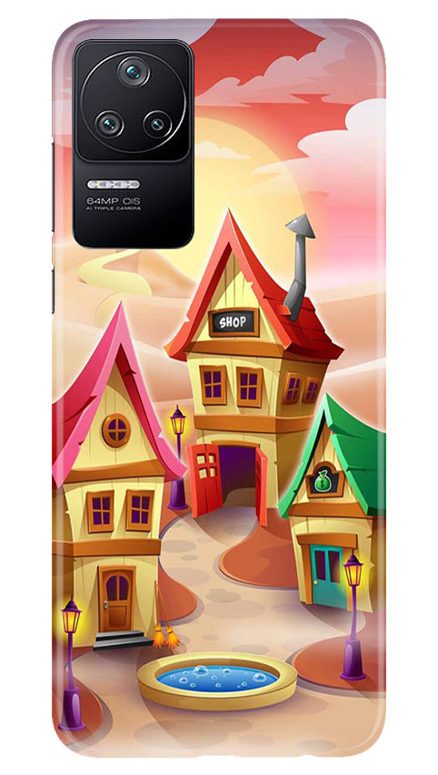 Sweet Home Mobile Back Case for Poco F4 (Design - 300)