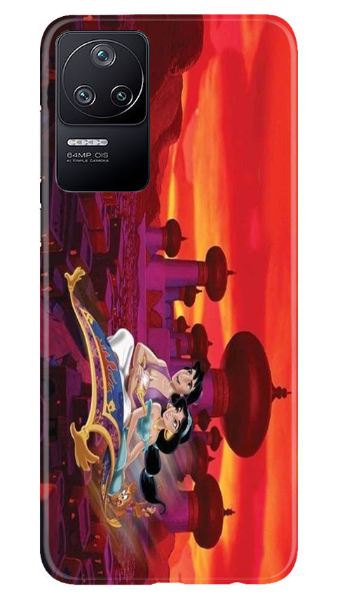 Aladdin Mobile Back Case for Poco F4 (Design - 305)