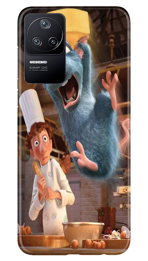 Ratatouille Mobile Back Case for Poco F4 (Design - 307)