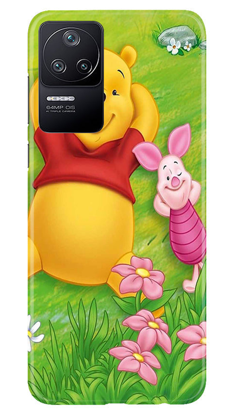 Winnie The Pooh Mobile Back Case for Poco F4 (Design - 308)